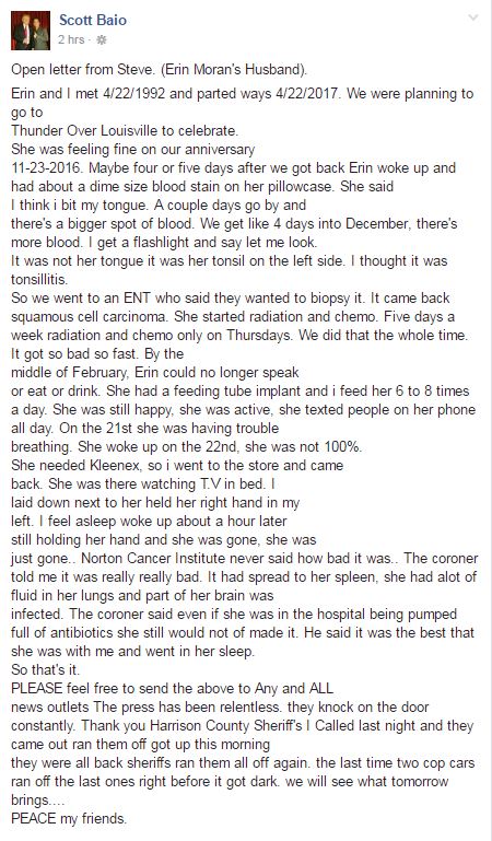 Erin Moran’s official cause of death revealed - image