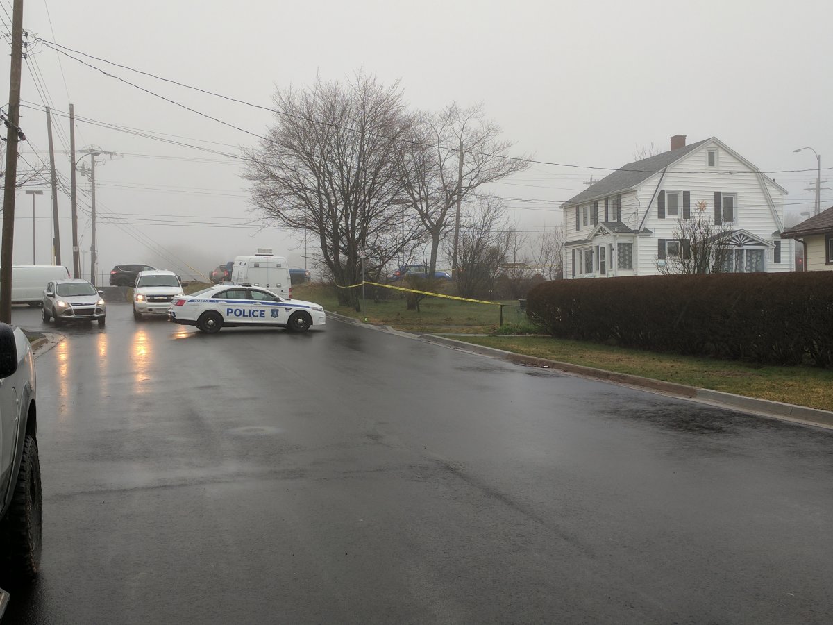 Halifax Regional Police investigated a suspicious death at a home on Farquharson Street in Dartmouth on April 27, 2017.