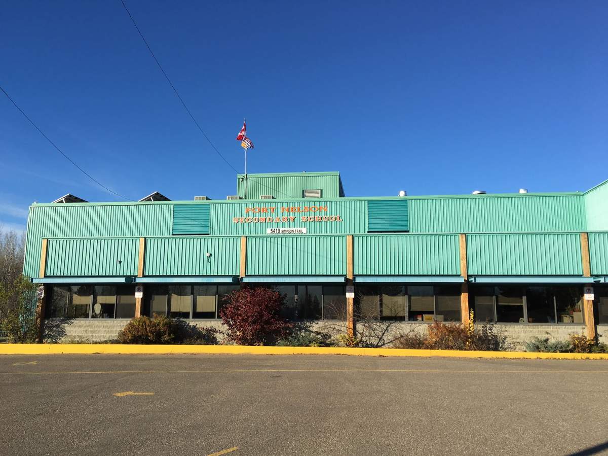 Fort Nelson Secondary School.