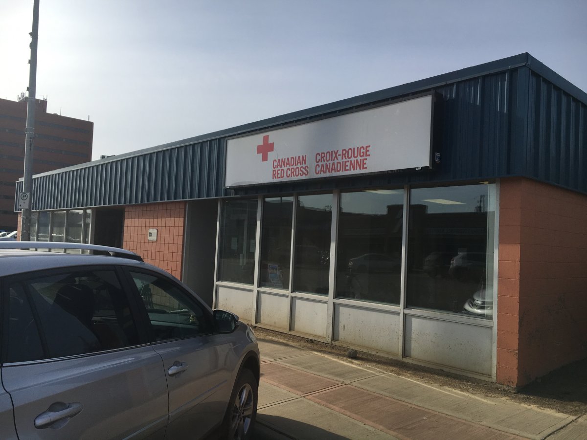 The Canadian Red Cross setup a office in Fort McMurray, Alta. to help victims of the wildfire.