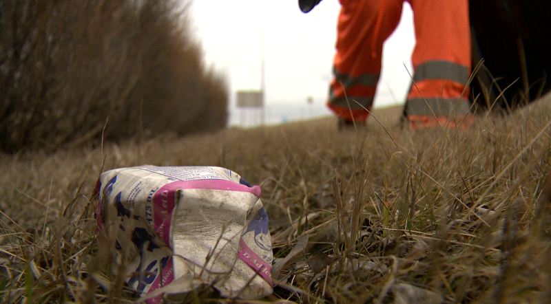 Picking up litter costs the City of Regina $200,000 a year.