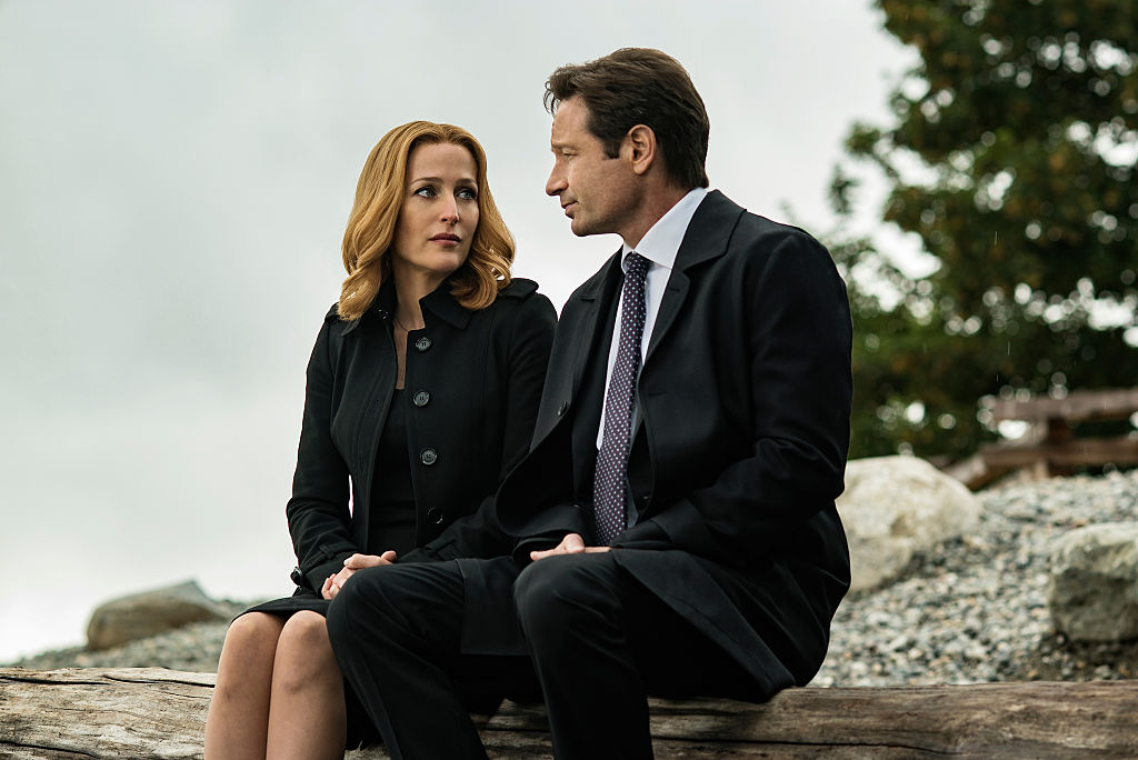 Gillian Anderson and David Duchovny in the Vancouver-filmed "X-Files" 2016 reboot.