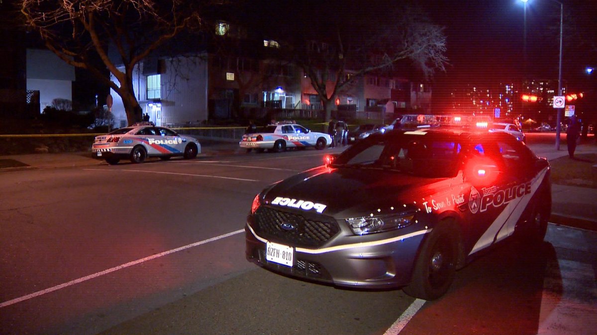 Police are still searching for two suspects in the shooting of a Toronto man.