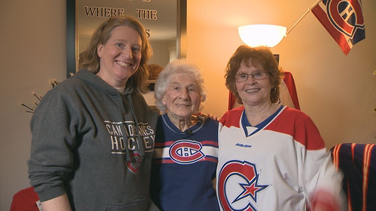 91-year-old Habs fan wants a photo with the team to complete her bucket ...