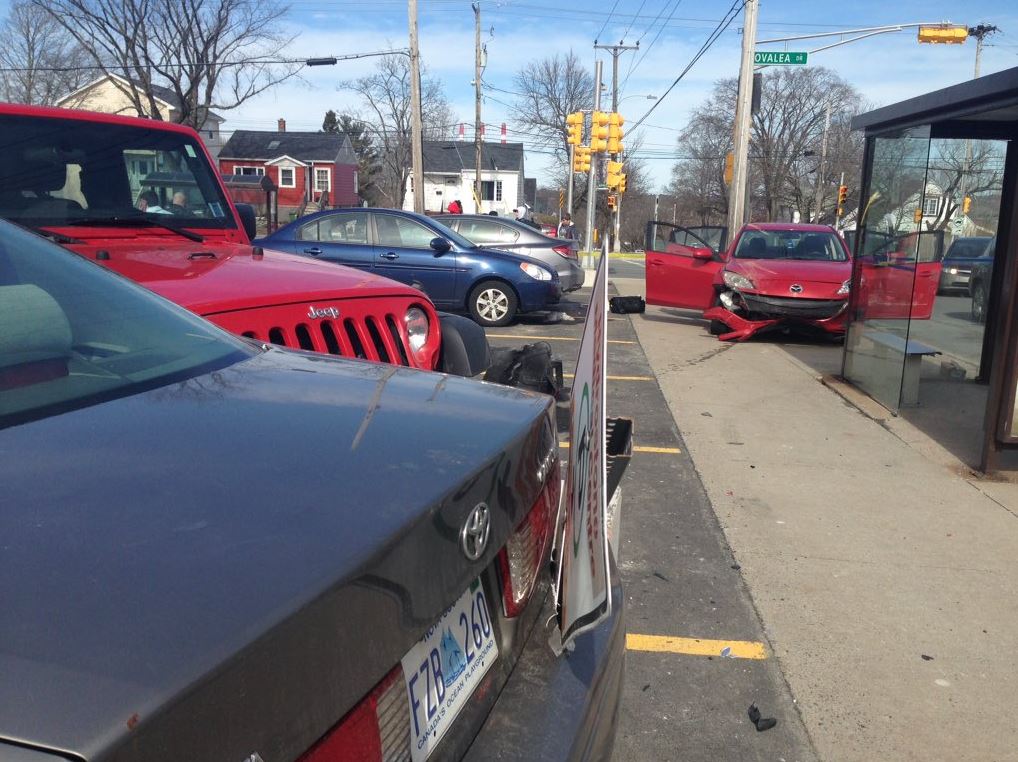 Halifax Regional Police are looking for the driver involved in a hit and run Tuesday afternoon. 
