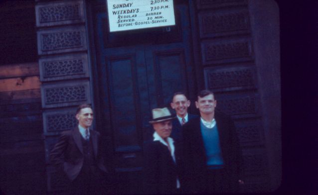 Jack Summerfield outside the Union Gospel Mission in an undated photo.
