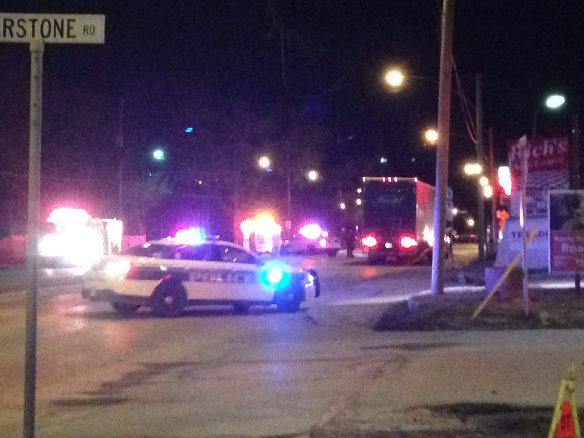 An early morning crash on Friday sent four people to the hospital. 
