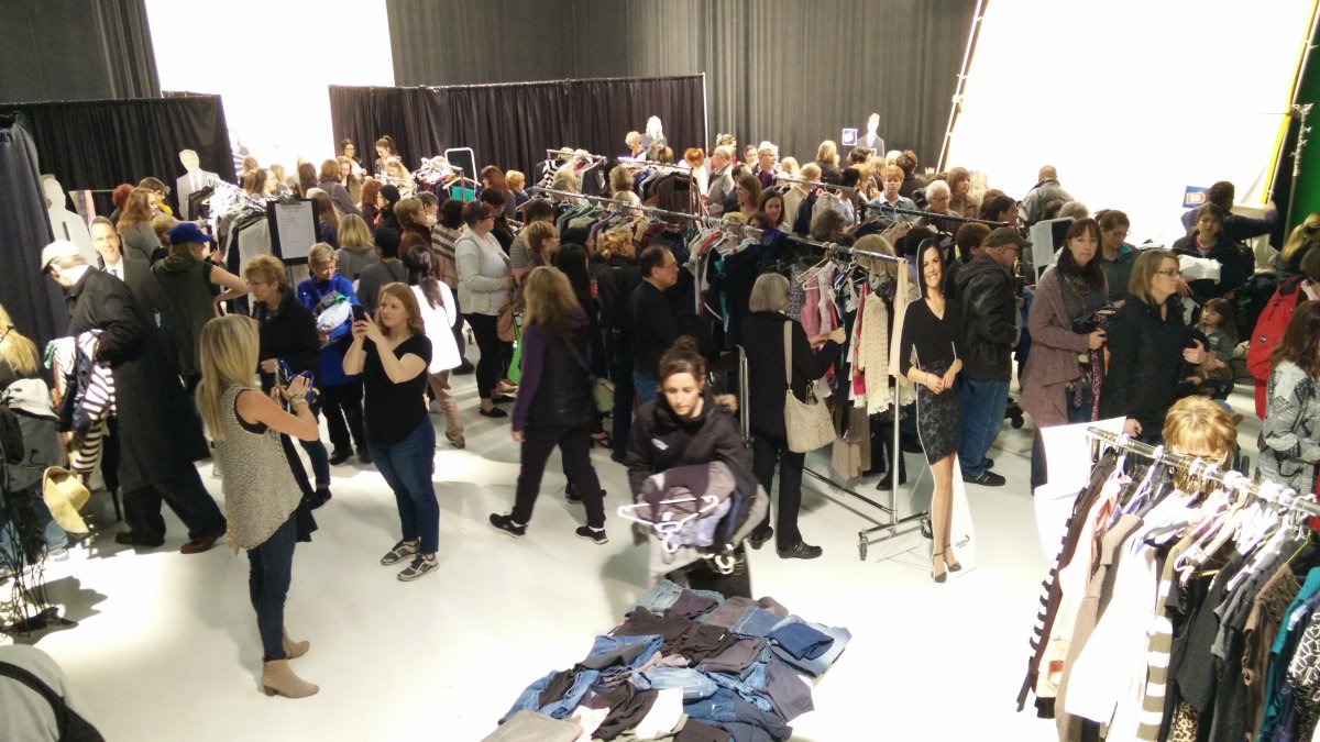 9,000 raised at Global Edmonton wardrobe sale for Bust a Move breast