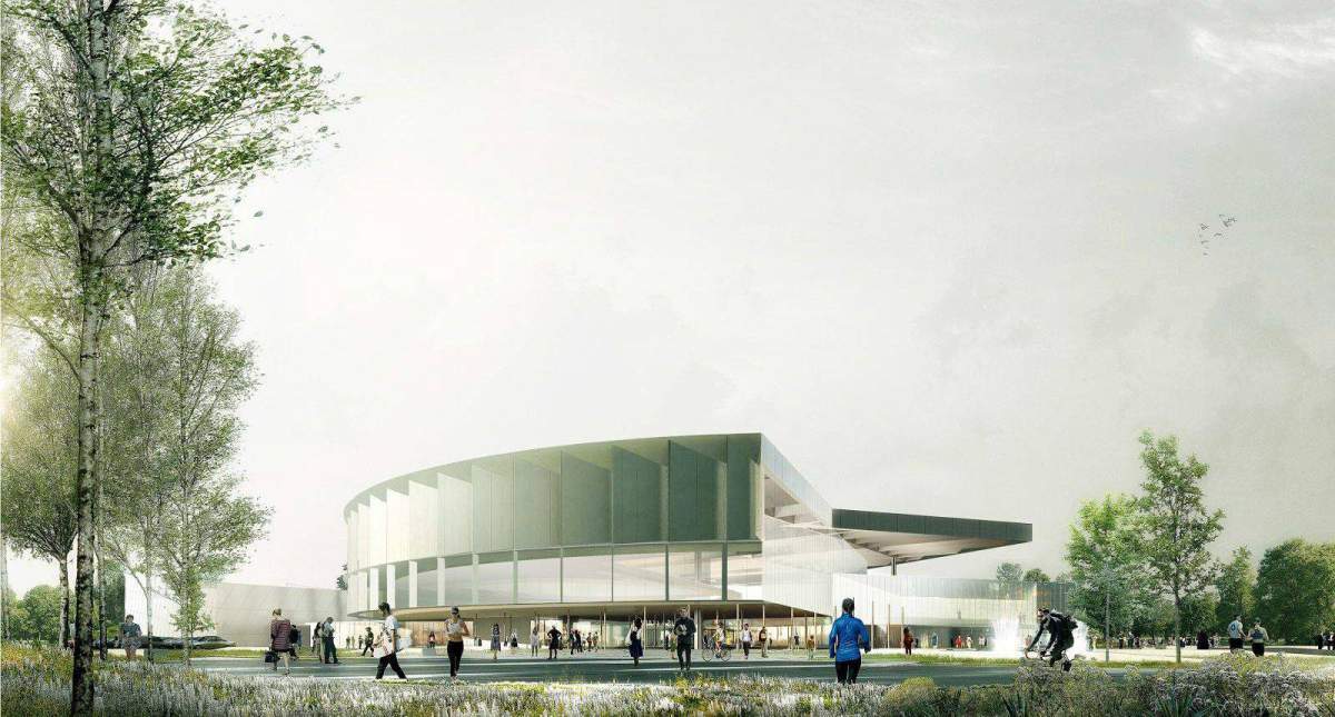 Designs for West Edmonton Lewis Farms Community Recreation Centre unveiled - image