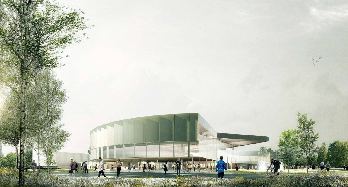 Designs for West Edmonton Lewis Farms Community Recreation Centre