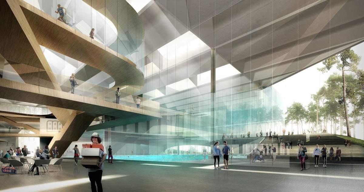 Designs for West Edmonton Lewis Farms Community Recreation Centre unveiled - image