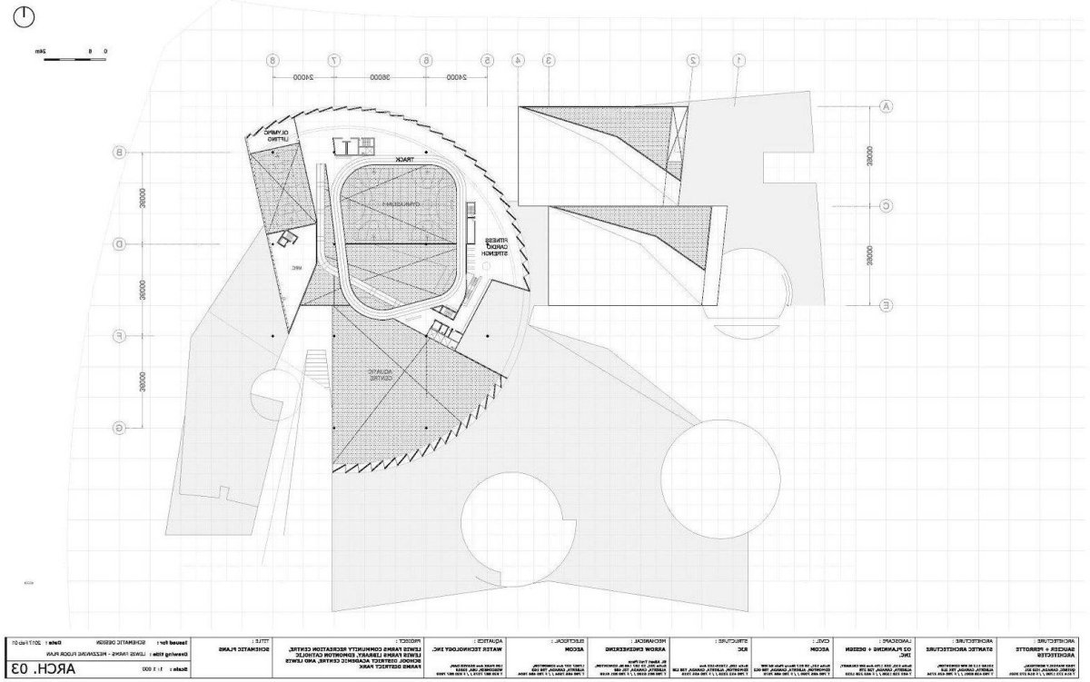 Designs for West Edmonton Lewis Farms Community Recreation Centre ...