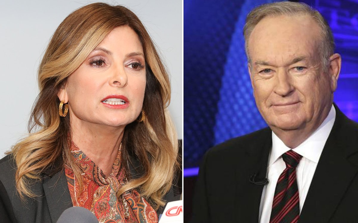 (L-R) Lawyer Lisa Bloom and Fox News host Bill O'Reilly.