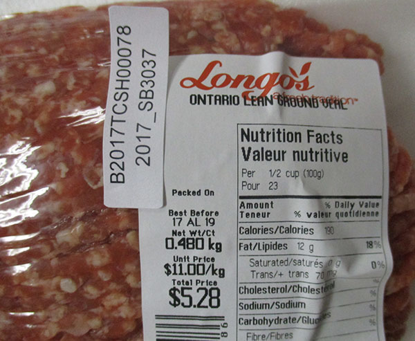 Longo Brothers Fruit Markets Inc. is recalling some Ontario Lean Ground meat products from the marketplace due to possible E. coli contamination.