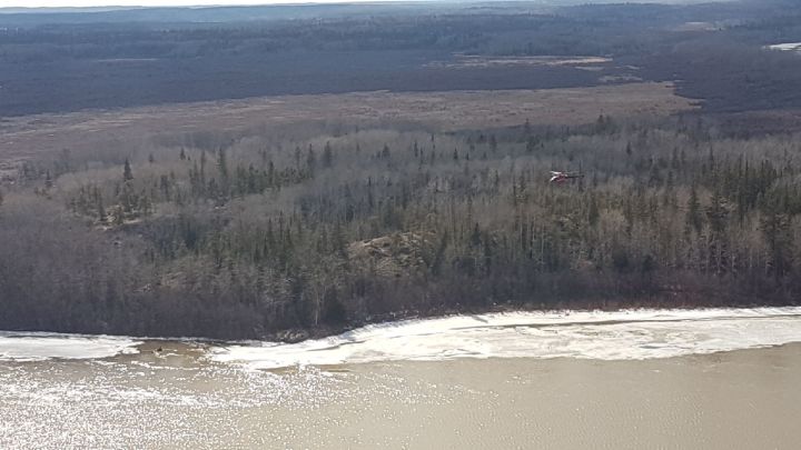 On April 26, 2017, Mounties provided an update on their joint search with Parks Canada for four missing hunters in northern Alberta, which now has three helicopters and more than 70 people involved.