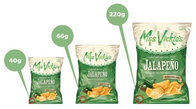 Jalapeño-flavoured Miss Vickie's® kettle cooked potato chips recalled due to potential presence of salmonella in seasoning recalled by a supplier.