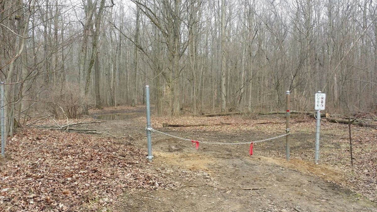 Mosa Forest, an area of natural and scientific interest, is being damaged by ATVs and Jeeps trespassing on the property. 