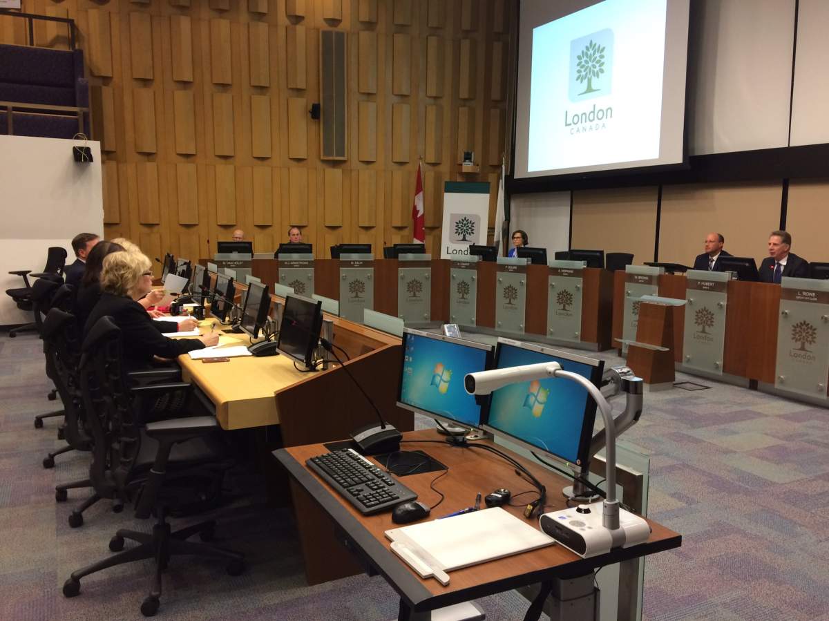 City councillors and local MPPs discuss bus rapid transit, high speed rail and affordable housing at City Hall on April 19, 2017.