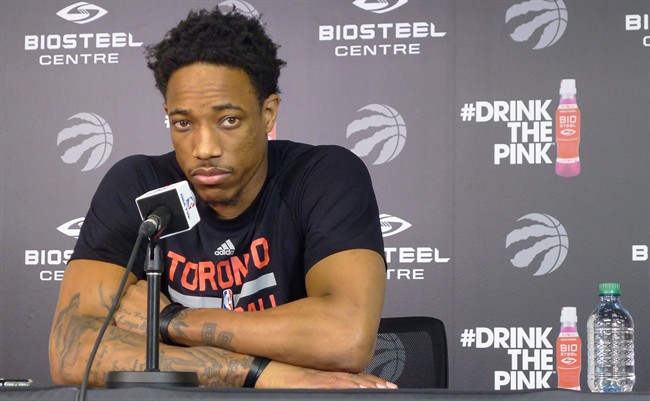Toronto Raptors' DeMar DeRozan has reportedly been the subject of trade rumours.