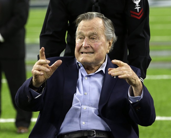George H.W. Bush has been accused of unwanted touching by two women.