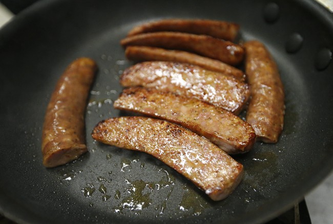  A federally funded study has found that 20 per cent of sausages sampled from grocery stores across Canada contained meats that weren't on the label.