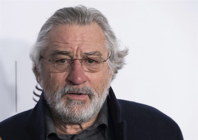 Robert De Niro attends the world premiere of 'Clive Davis: The Soundtrack of Our Lives' at Radio City Music Hall during the 2017 Tribeca Film Festival in New York.