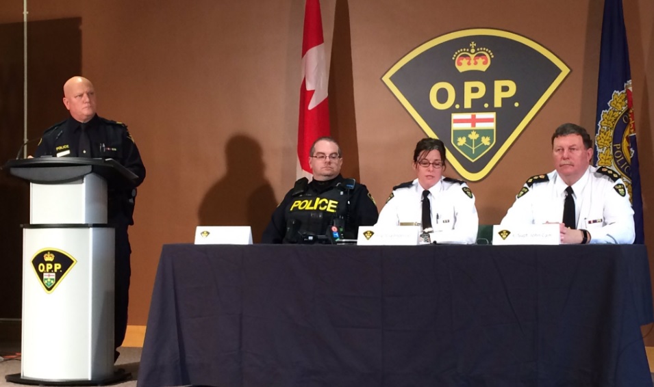 West Region OPP announce renewed effort to tackle unsafe driving in the area.