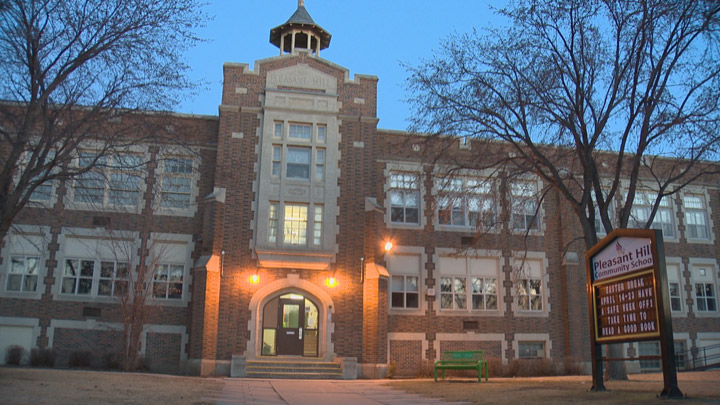 Three youth were captured fleeing a break and enter at a Saskatoon school.