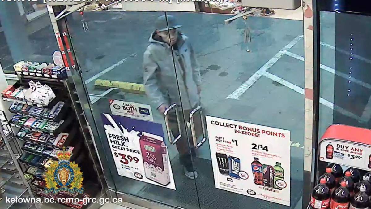 Kelowna RCMP hope public can identify robbery suspect - Okanagan ...