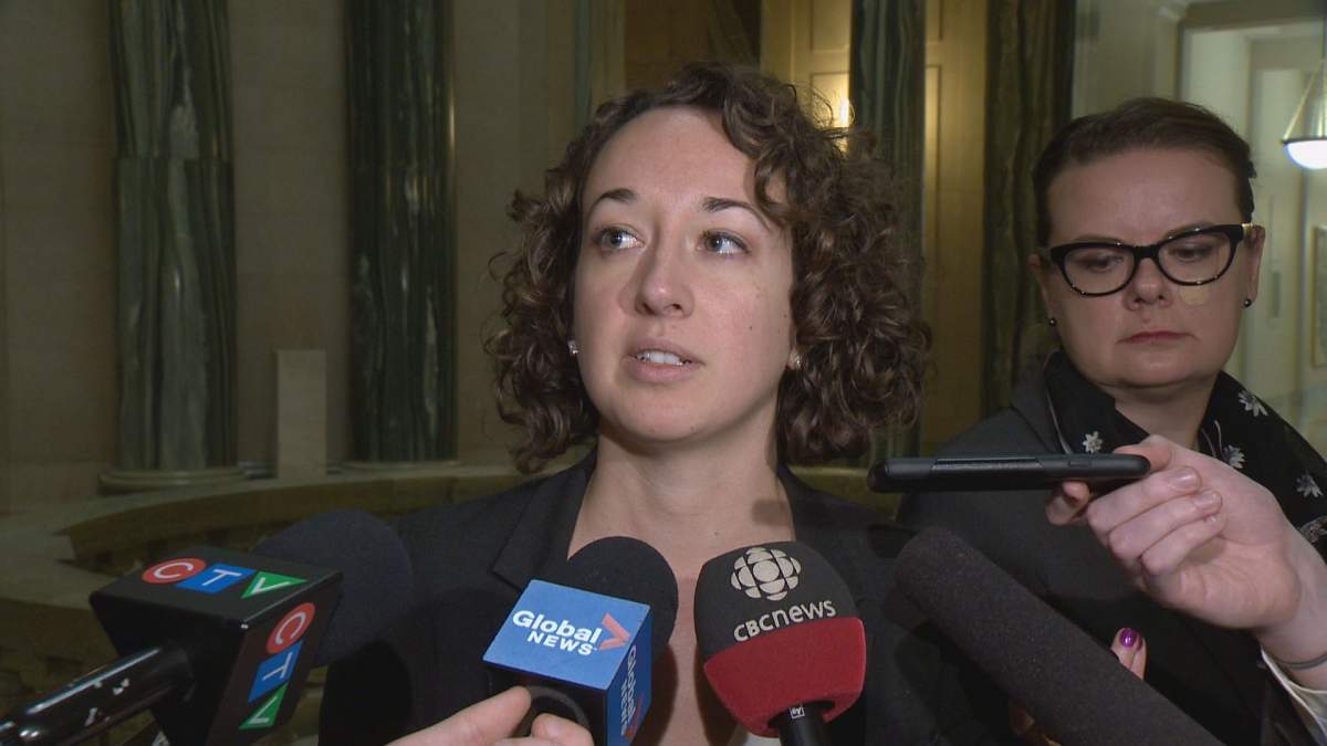 Nicole Sarauer has been elected Leader of the Official Opposition and Interim Leader of the Saskatchewan NDP. She is the first woman to lead the party.