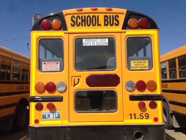 About 600 Hamilton students were affected by a shortage of bus drivers on the first day of school.