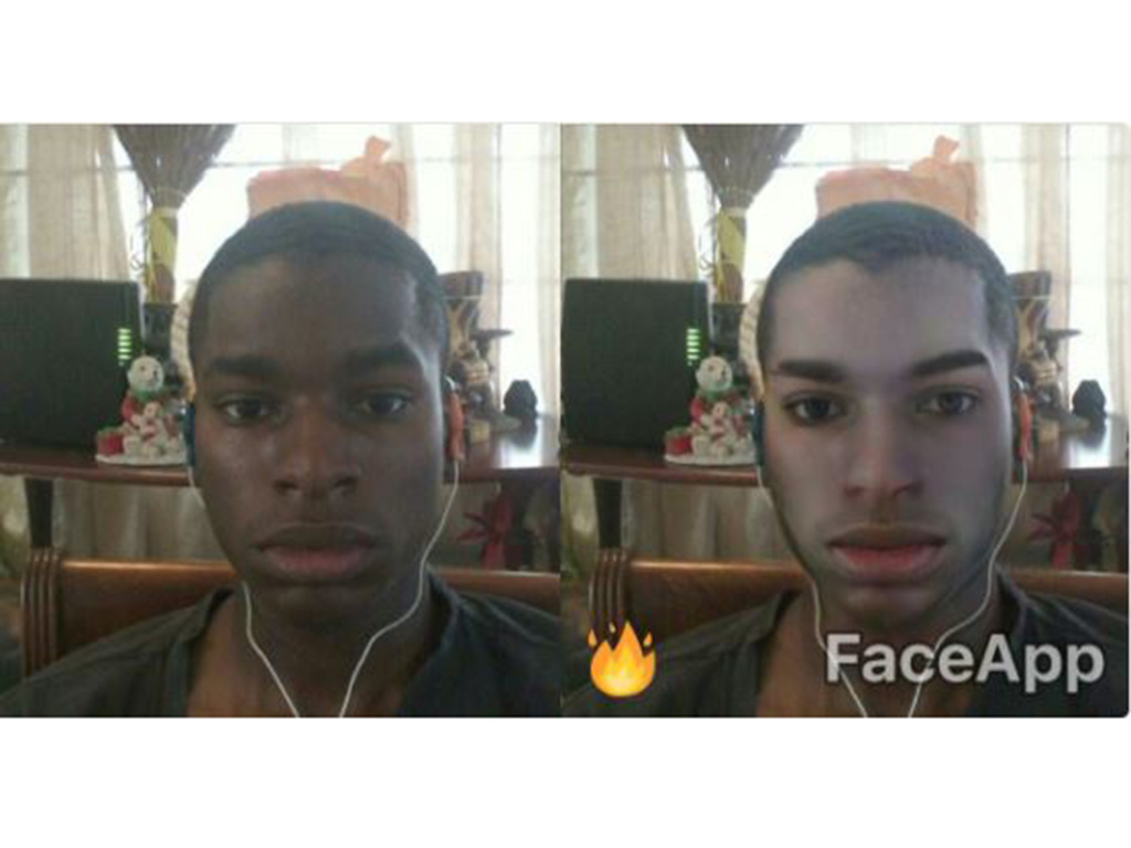 The newly popular app removed its 'hot' filter that lightened users' skin tone.