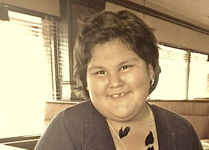 Sheridan Hookimaw, 13, shown in an undated picture.