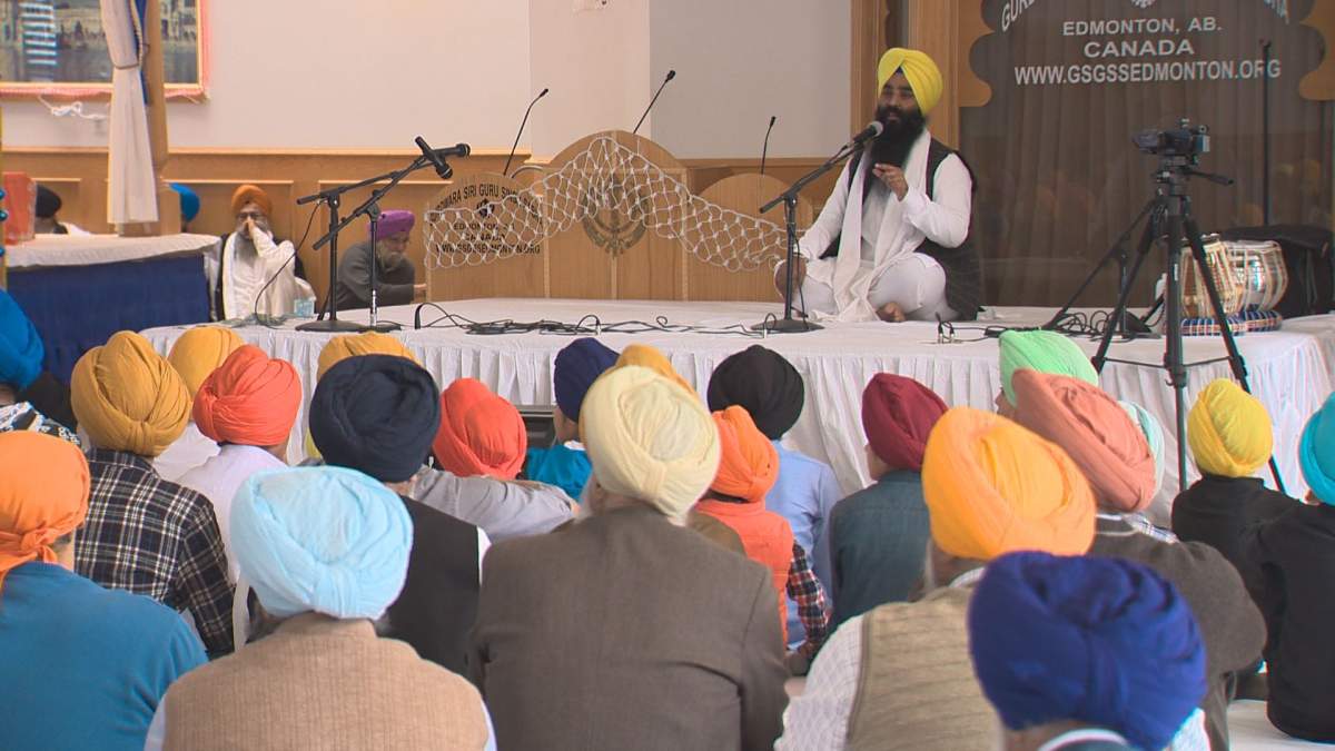 Edmonton's Sikh community celebrates its solar New Years, Sunday, April 16, 2017. 