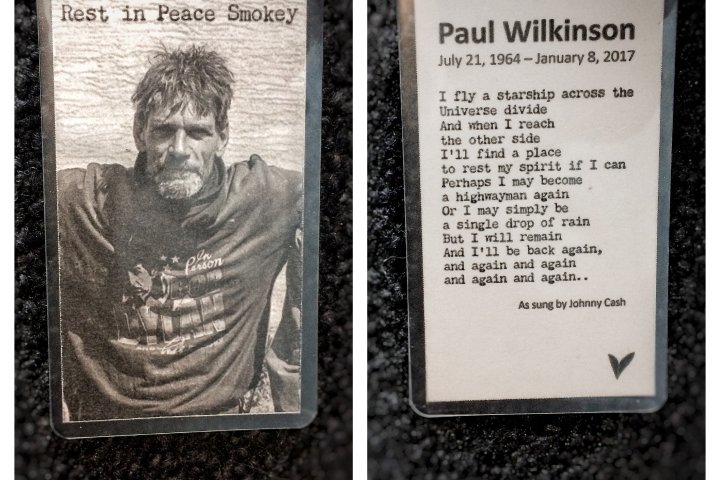 Calgary park dedicated to Paul Wilkinson, a homeless man the community adored