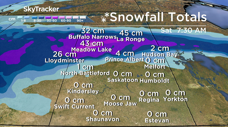 Winter storm warning, snowfall warning for up to half a metre of snow ...