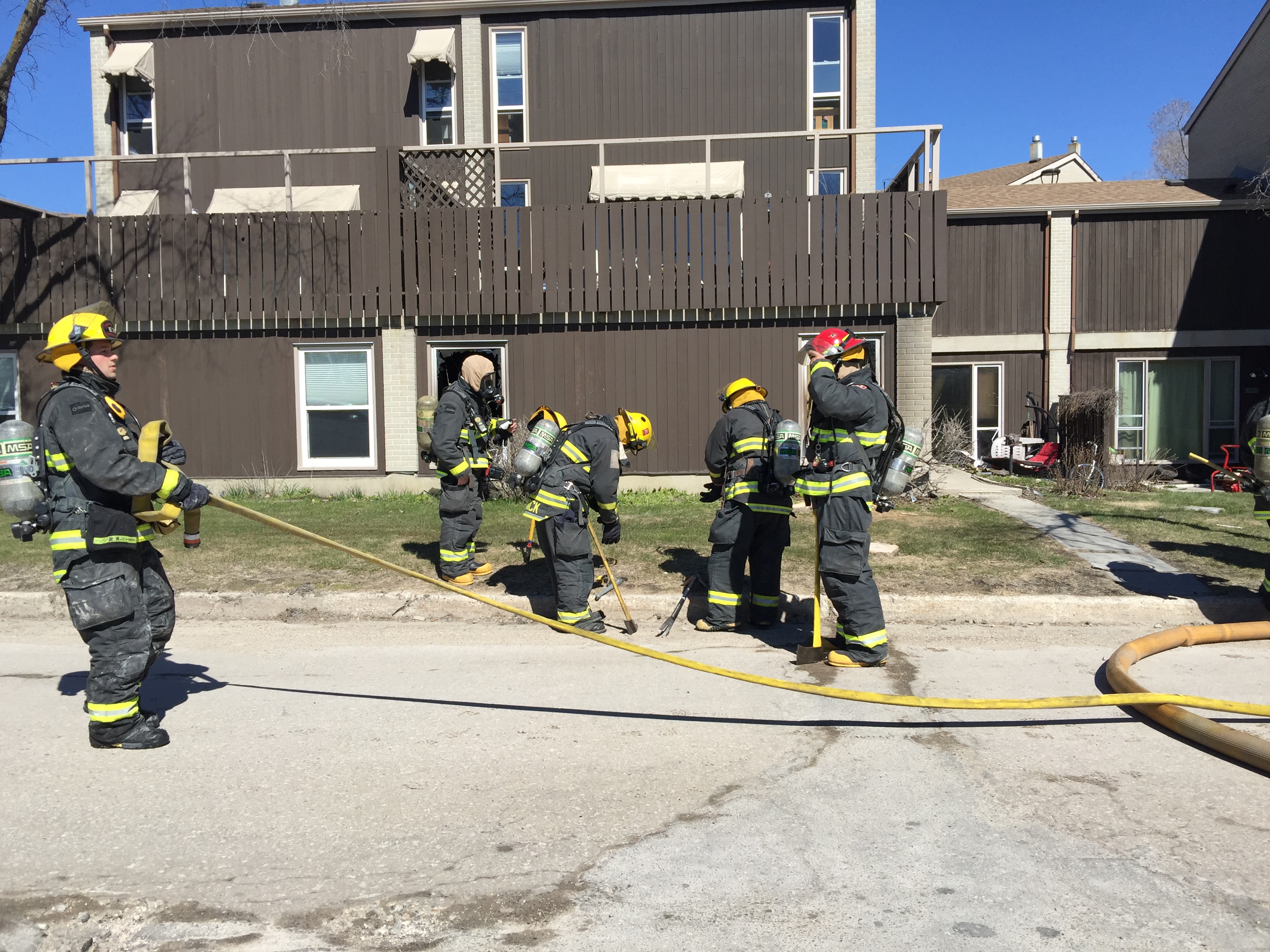 Fire Crews Battle Blaze Saturday, One Person Taken To Hospital ...