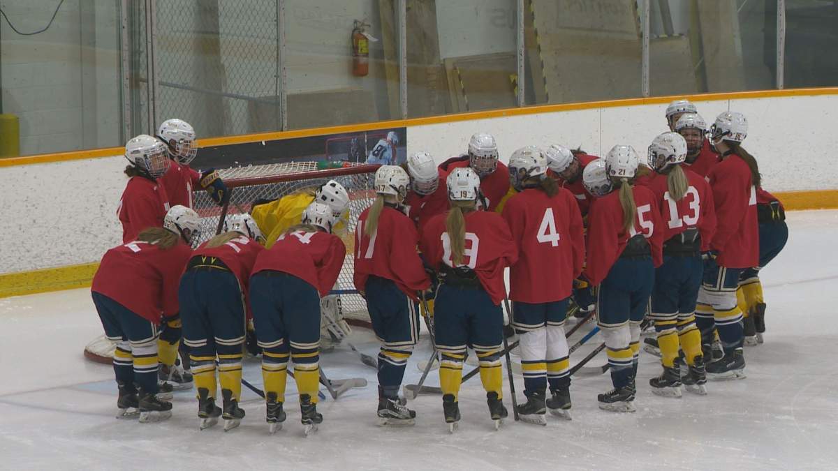 The Slash gather together before their scrimmage on Monday, April 17.