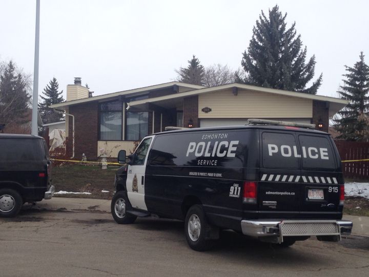 Police were called to investigate a death at a home in northeast Edmonton's Belmont neighbourhood, located in the Clareview area, early Monday morning. April 17, 2017.