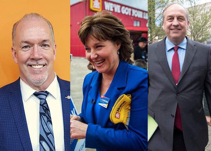 B.C. election campaigns ramp up in final week - image