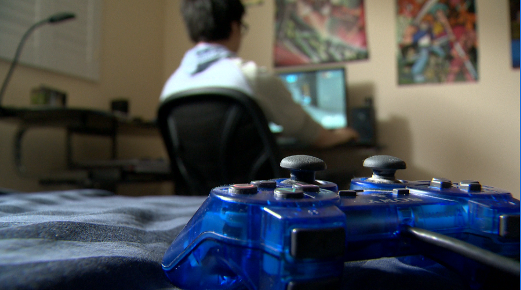 Caleb Vongphit plays up 70 hours of video games a week, and has no plans to change his lifestyle anytime soon.