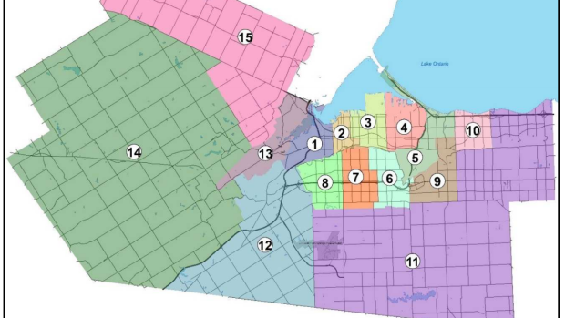 Hamilton ward boundaries prompt OMB challenge - image