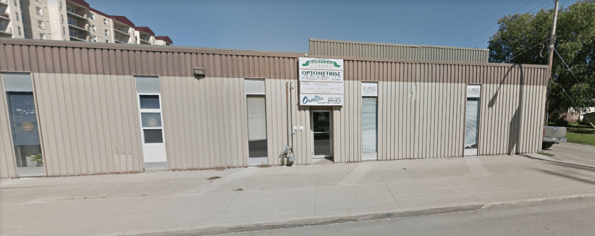 This small commercial building in Winkler will now be used as a meeting place for the city's Muslim community.