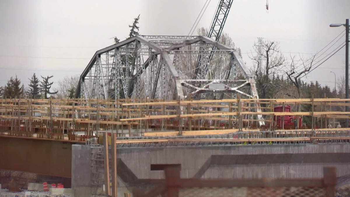 Calgarians gather to bid farewell to 12 Street Zoo Bridge - image