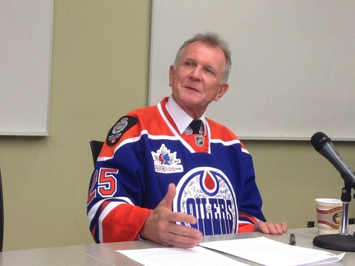 Edmonton Police Chief Rod Knecht says he's expecting his new contract "any day now.".