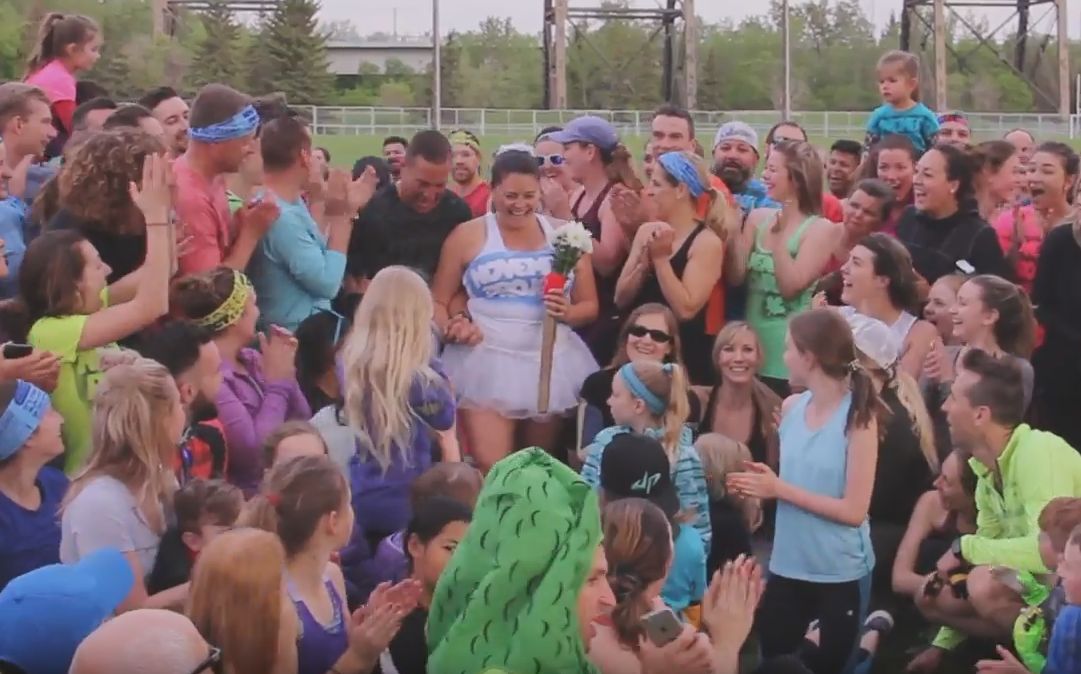 It was a historic day at November Project Canada as the first ever November Project Wedding was held. Congratulations Ian & Nonnie!.