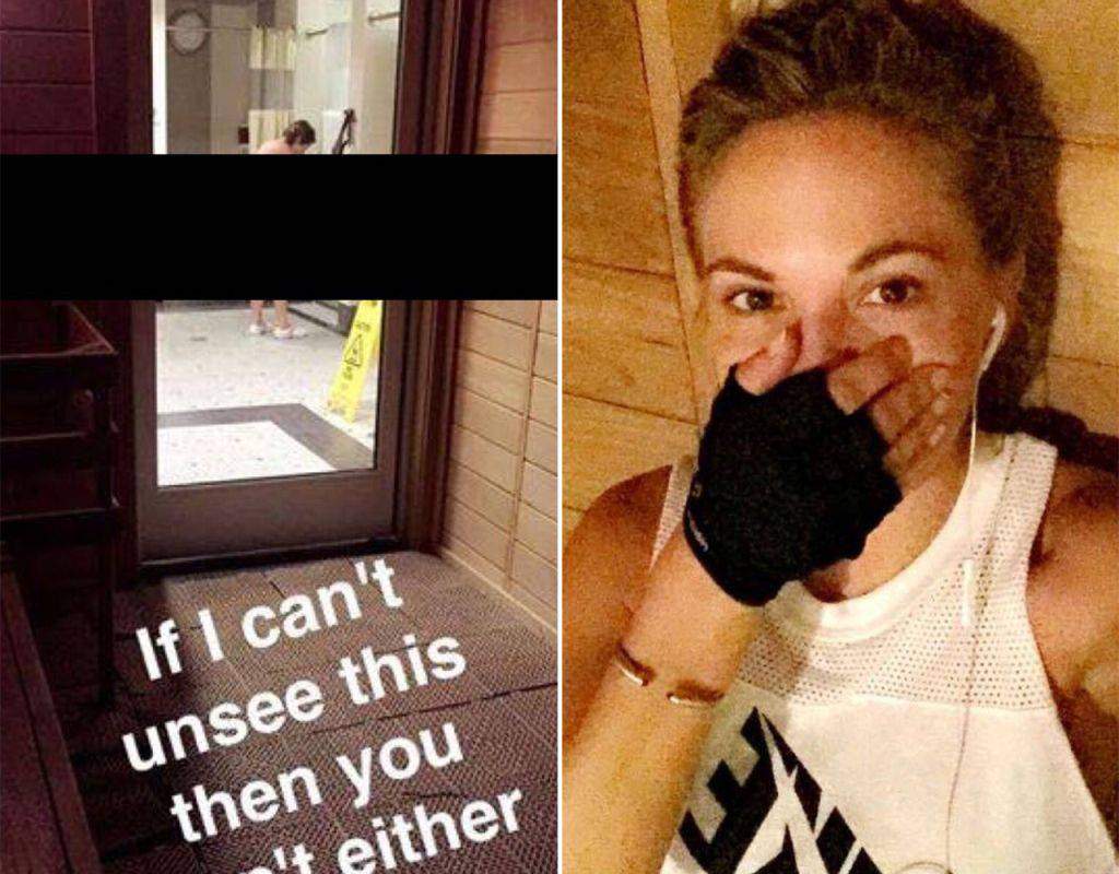 Mathers deleted the image almost immediately and was quick to apologize after the photo sparked a huge backlash. (Snapchat/ETOnline)
