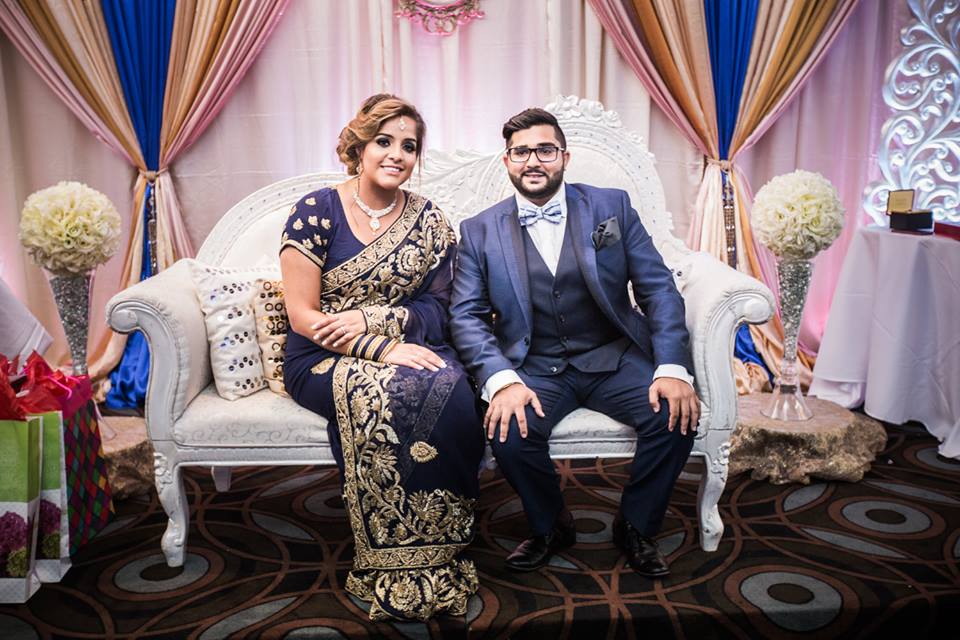 Manpreet Kooner and her fiancé Sagar Modi