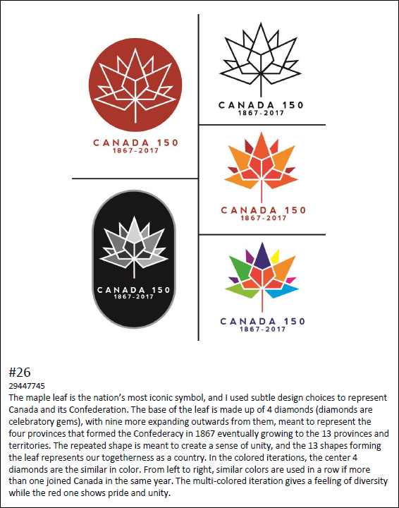 Canada 150 interactive: You choose the logo - image