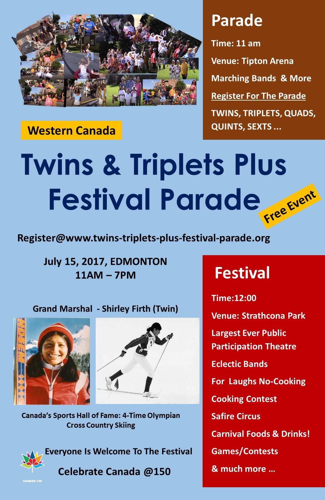 2017 Western Canada Twins & Triplets Plus Festival Parade: July 15, Edmonton - image